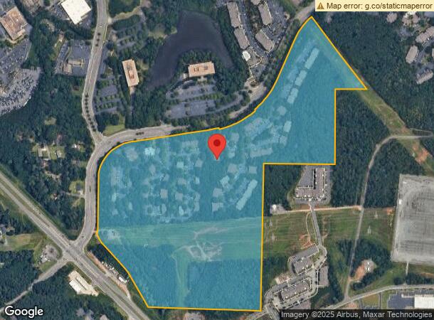  1800 Barrett Lakes Blvd Nw, Kennesaw, GA Parcel Map