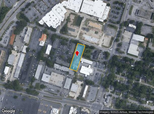  W Fairmont Ave, Savannah, GA Parcel Map