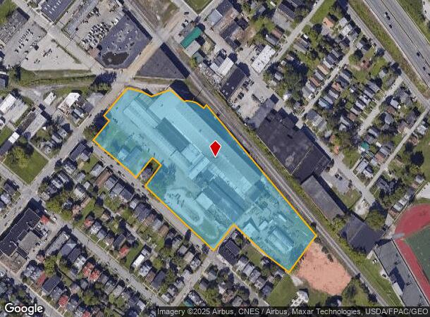 1520 Dixie St, Charleston, WV Parcel Map