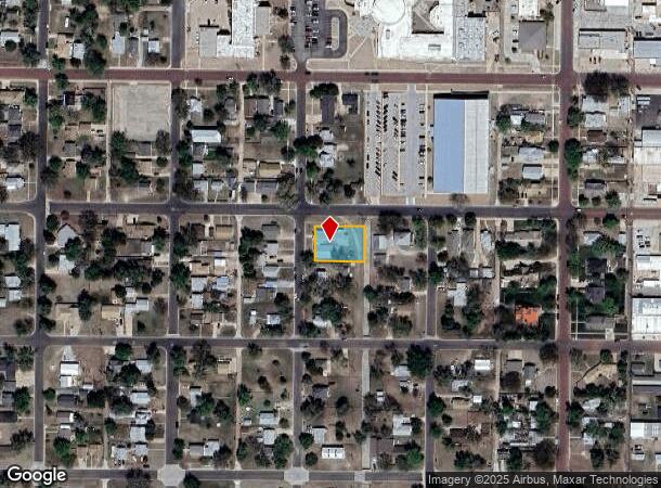 608 S Hamilton St, Pratt, KS Parcel Map