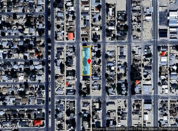  380 B St, Hawthorne, NV Parcel Map