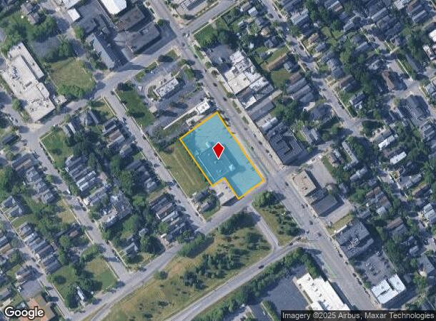  350 Niagara St, Buffalo, NY Parcel Map