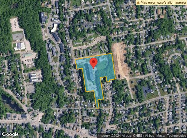  105 Belair St, Brockton, MA Parcel Map