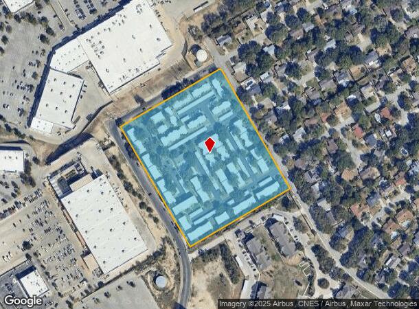  14001 Oak Mdws, Universal City, TX Parcel Map