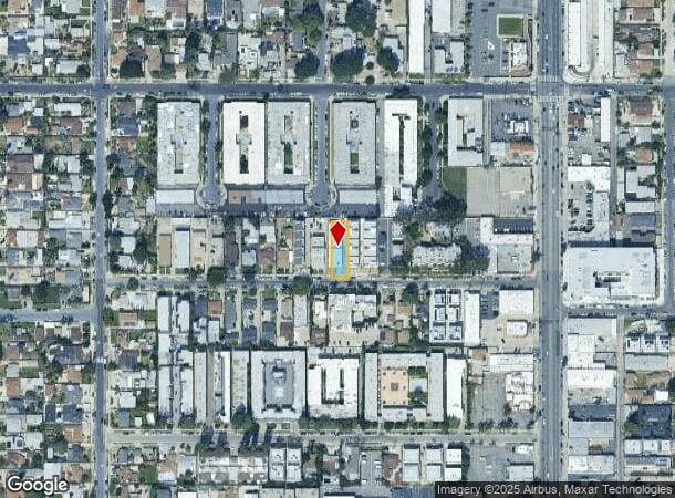 11763 Hamlin St, North Hollywood, CA Parcel Map