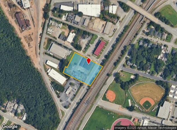 2485 Main St, Atlanta, GA Parcel Map