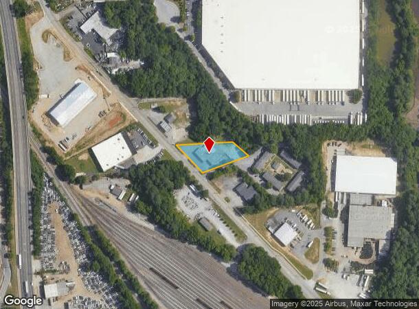  252 Main St, Forest Park, GA Parcel Map