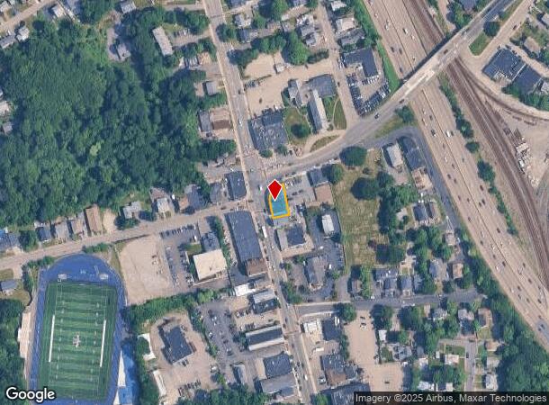 15 Elm St, Braintree, MA Parcel Map