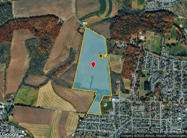  546 W High St, Nazareth, PA Parcel Map