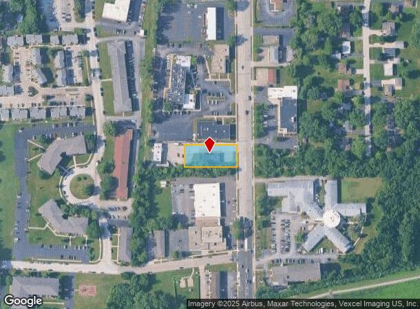  1640 N Farnsworth Ave, Aurora, IL Parcel Map