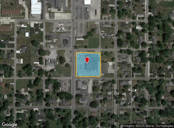  1308 N Walnut St, Hartford City, IN Parcel Map