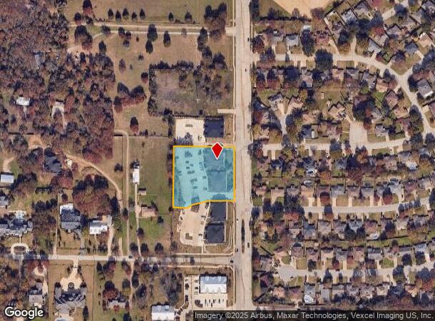 1250 N Kimball Ave, Southlake, TX Parcel Map