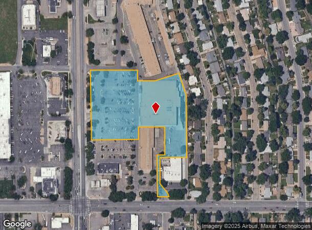  1750 Main St, Longmont, CO Parcel Map