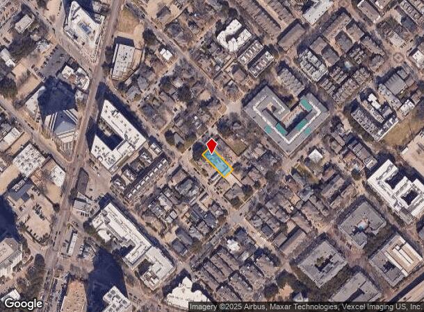  2606 State St, Dallas, TX Parcel Map