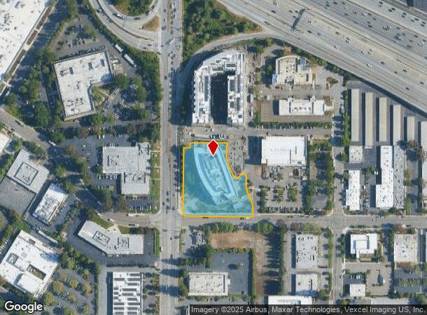 1001 N Shoreline Blvd, Mountain View, CA Parcel Map
