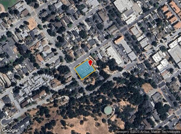  84 W 2Nd St, Morgan Hill, CA Parcel Map