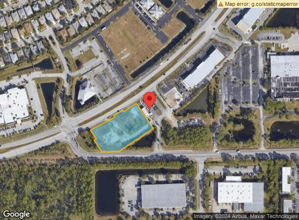  4025 W Eau Gallie Blvd, Melbourne, FL Parcel Map