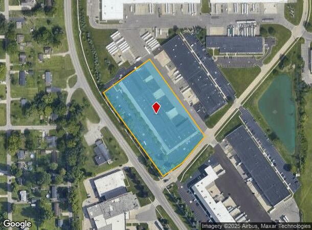 11677 Wayne Rd, Romulus, MI Parcel Map