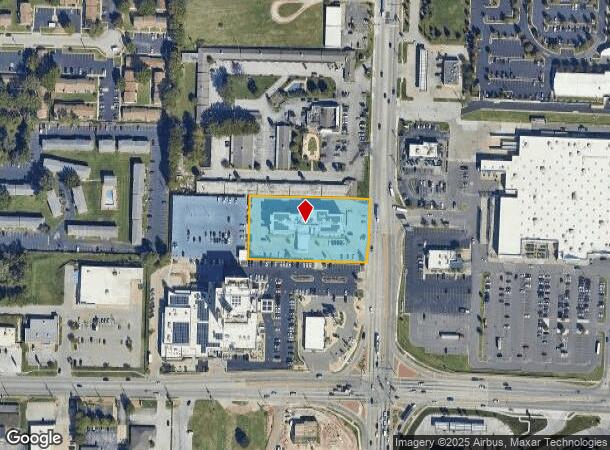  2455 N Glenstone Ave, Springfield, MO Parcel Map