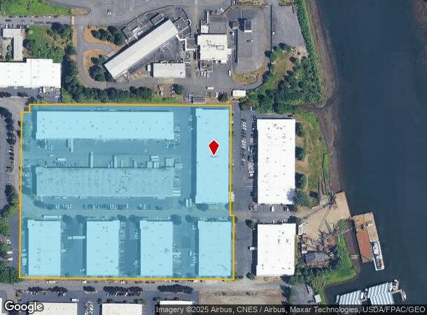  1600 S 92Nd Pl, Seattle, WA Parcel Map