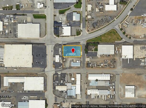  519 N Sycamore St, Spokane, WA Parcel Map