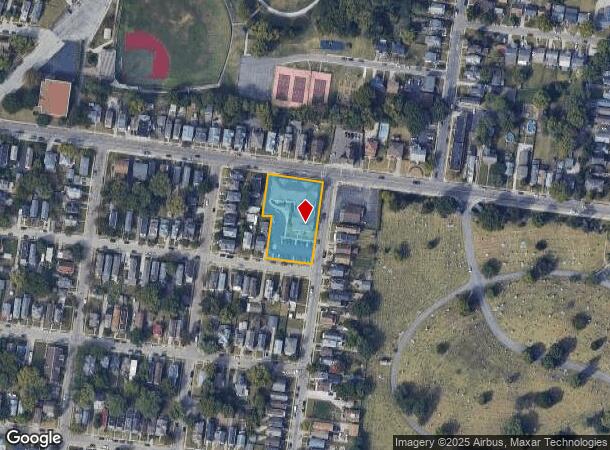  5007 Greenlee Ave, Cincinnati, OH Parcel Map