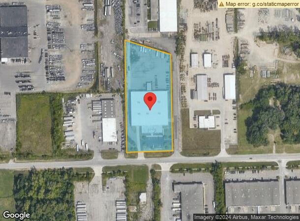  28900 Goddard Rd, Romulus, MI Parcel Map