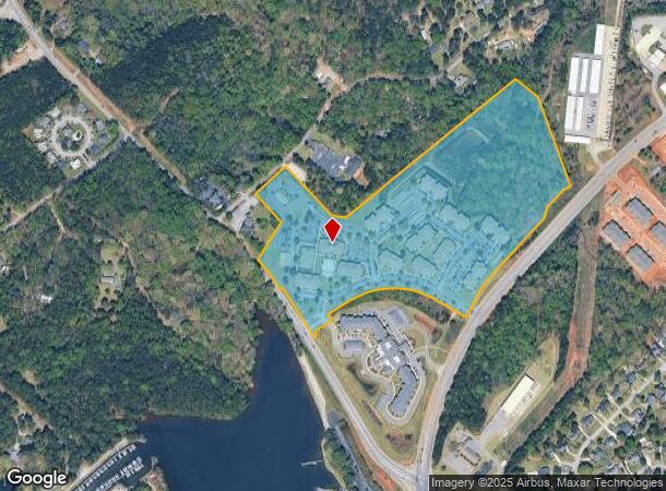 2170 N Lake Dr, Columbia, SC Parcel Map