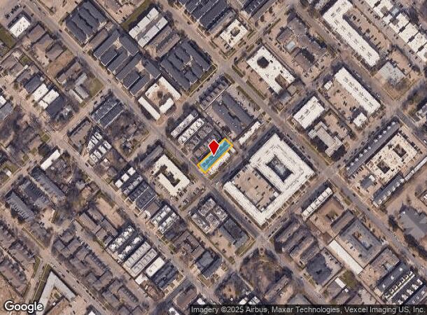  2006 N Fitzhugh Ave, Dallas, TX Parcel Map