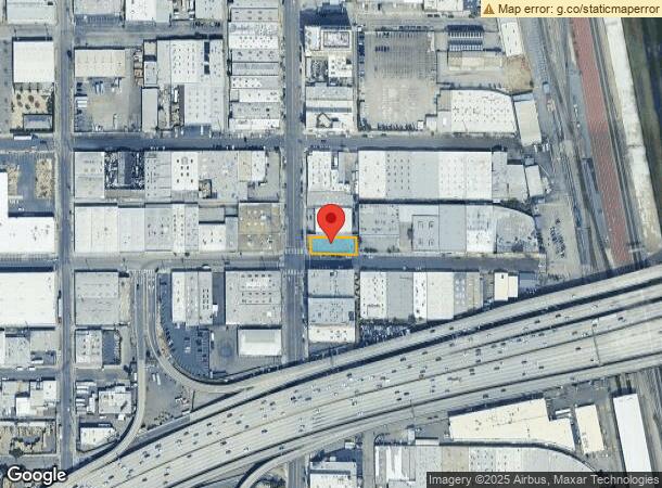  1126 S Santa Fe Ave, Los Angeles, CA Parcel Map