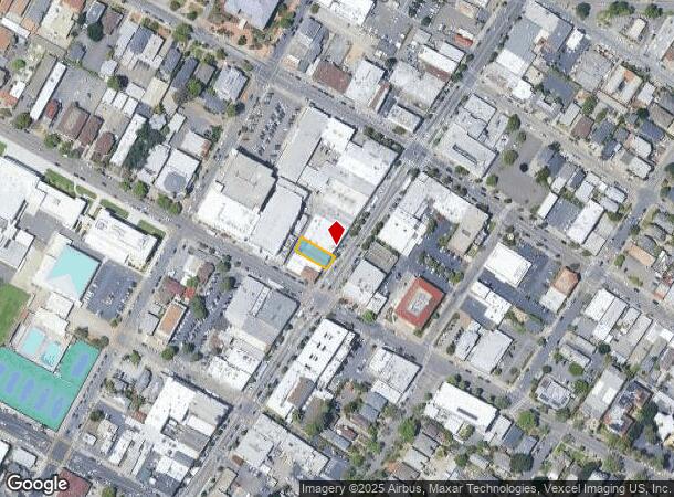 1407 Park St, Alameda, CA Parcel Map