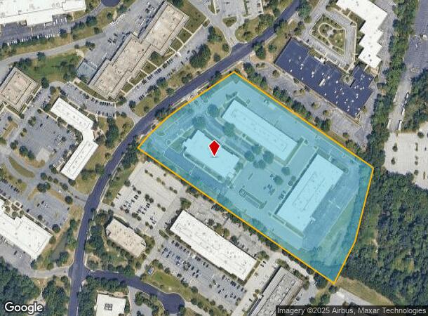 7164 Columbia Gateway Dr, Columbia, MD Parcel Map