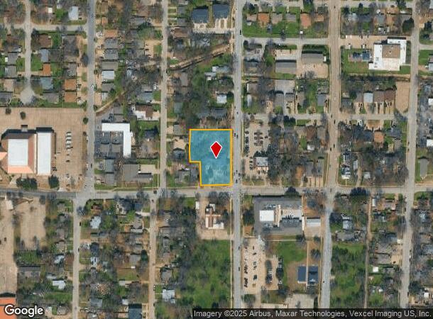 506 N Center St, Arlington, TX Parcel Map