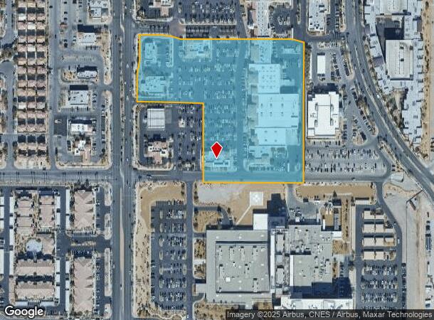  7030 N Durango Dr, Las Vegas, NV Parcel Map