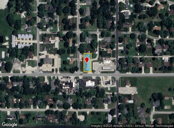 202 E Division St, Fisher, IL Parcel Map