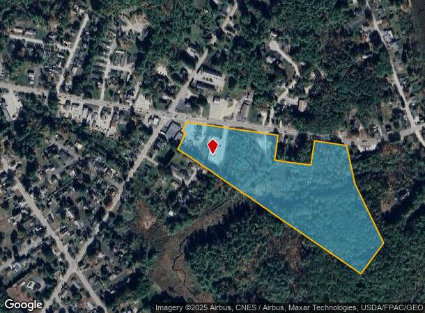1073 Sabattus St, Lewiston, ME Parcel Map