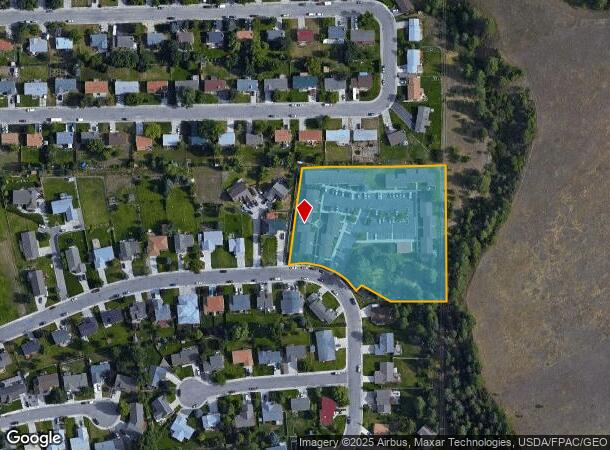 150 Grandview Way, Missoula, MT Parcel Map