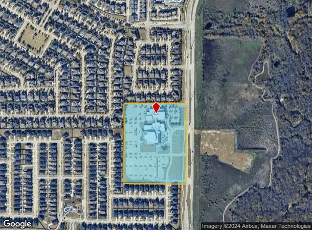  7125 Legacy Dr, Frisco, TX Parcel Map