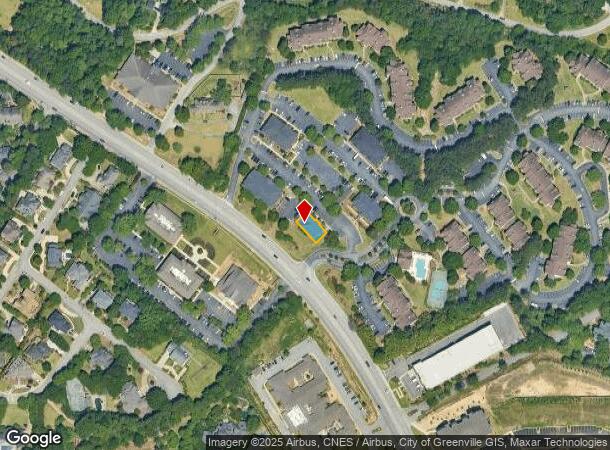  1 Caledon Ct, Greenville, SC Parcel Map