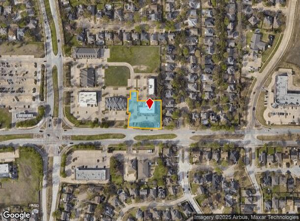  5445 Basswood Blvd, Fort Worth, TX Parcel Map