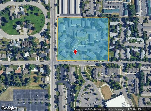 1250 34Th St, Missoula, MT Parcel Map