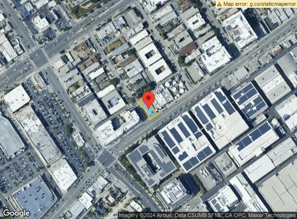  10533 Washington Blvd, Culver City, CA Parcel Map