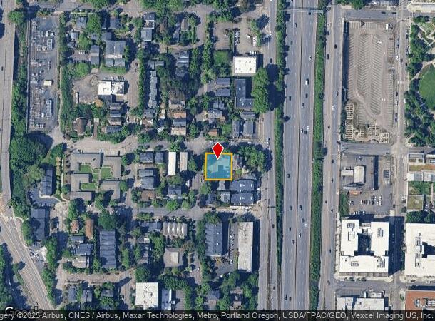  3712 S Kelly Ave, Portland, OR Parcel Map