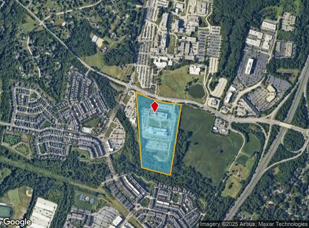 11101 Johns Hopkins Rd, Laurel, MD Parcel Map