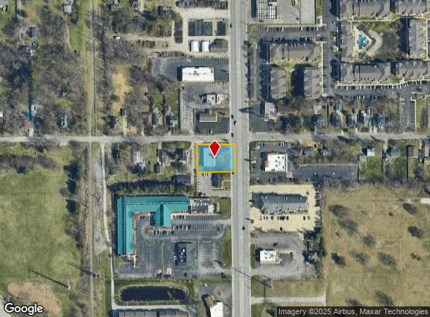  207 S Dixie Way, South Bend, IN Parcel Map