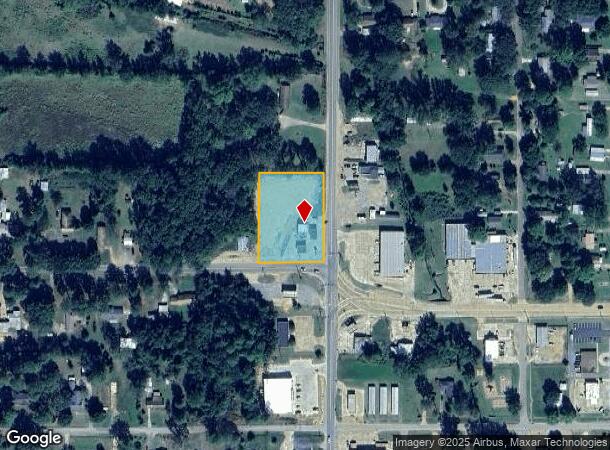 202 N Louisiana St, Plain Dealing, LA Parcel Map