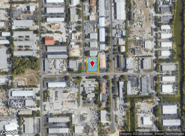  1911 Seward Ave, Naples, FL Parcel Map