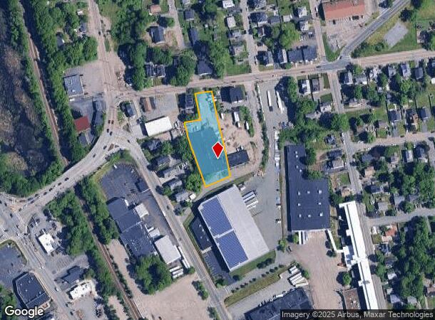  20 Sylvan St, Brockton, MA Parcel Map