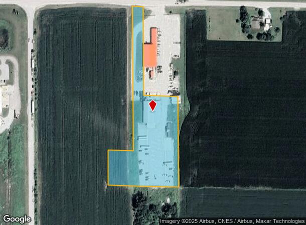 11734 W Us Highway 24, Wolcott, IN Parcel Map