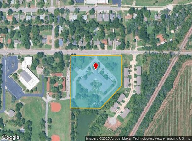 633 E Main St, Mulvane, KS Parcel Map